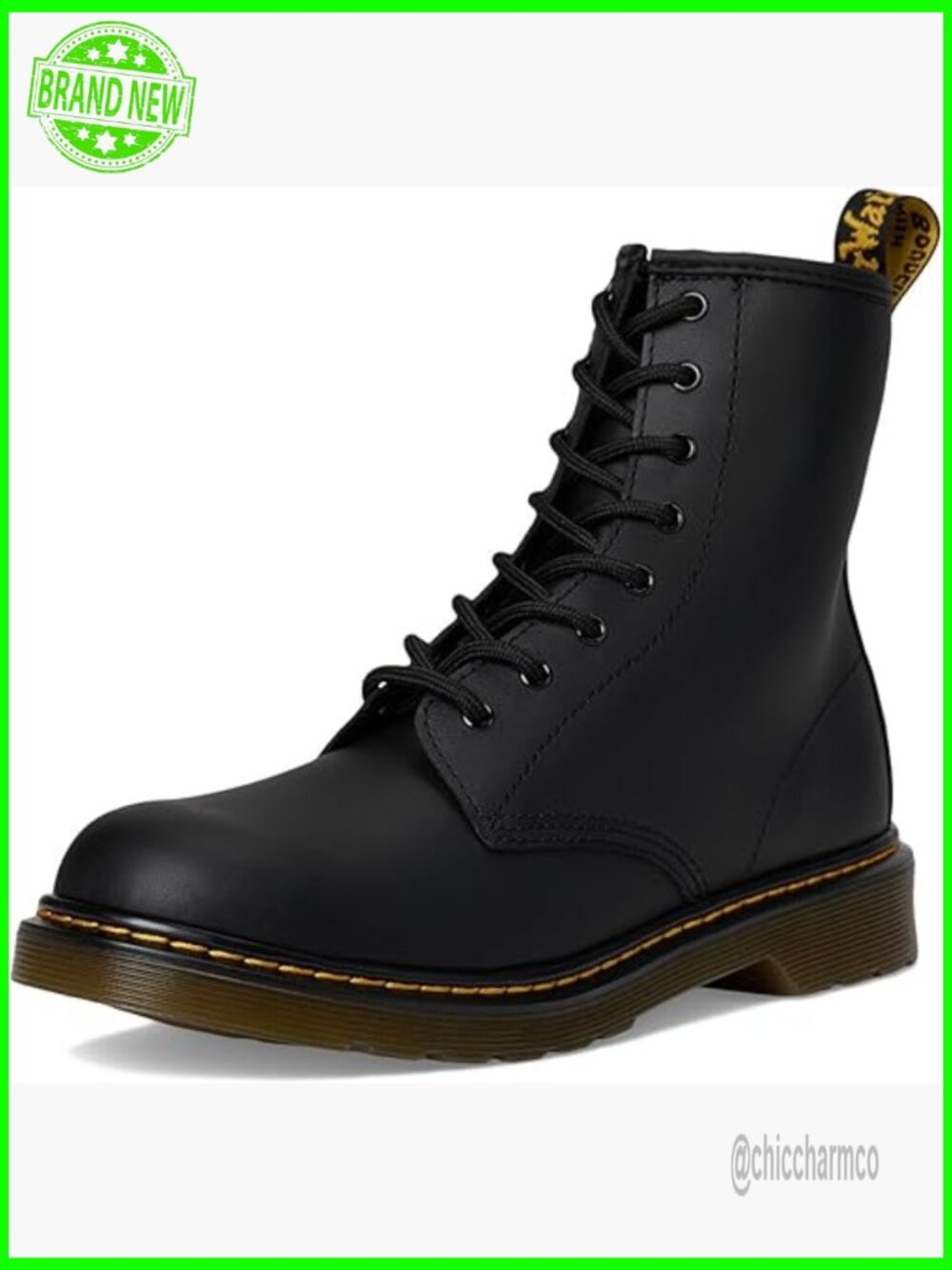 1460 Lace Up Fashion Boot Eight-Eyelet Air-Cushioned Sole